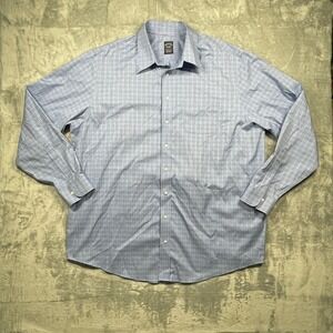 Brooks Brothers Mens Non Iron Stretch Check Button Down Shirt Large